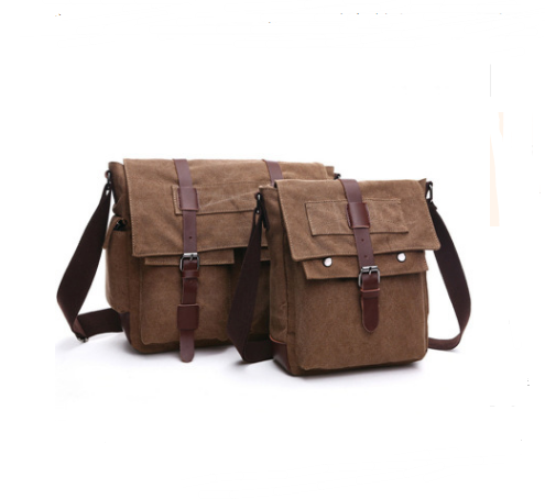 Practical business single shoulder oblique cross bag men's casual canvas bag