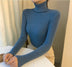 High Collar Warm Long Sleeve Sweater Women - Minihomy