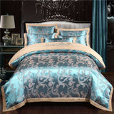 European Style Jacquard Cotton Embroidery Quilt Cover - Minihomy