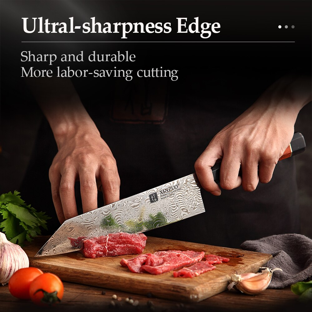 Western style professional chef cooking knife