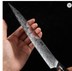 Damascus Steel Chef Knife: Premium Kitchen Knife with Sharp Blade - Minihomy