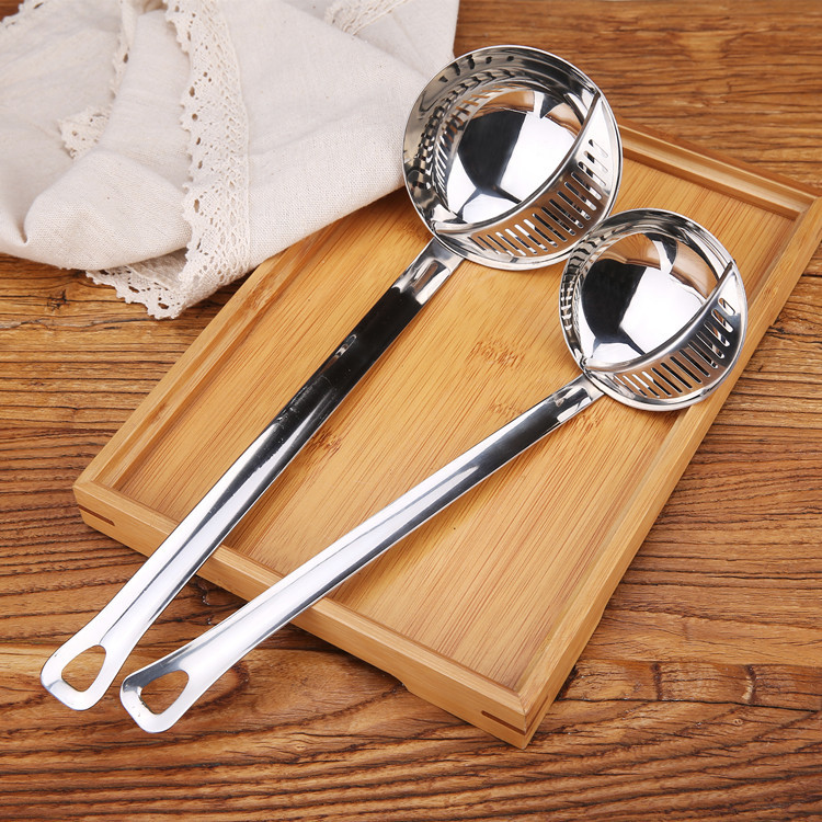 Kitchen colander stainless steel spoon - Minihomy