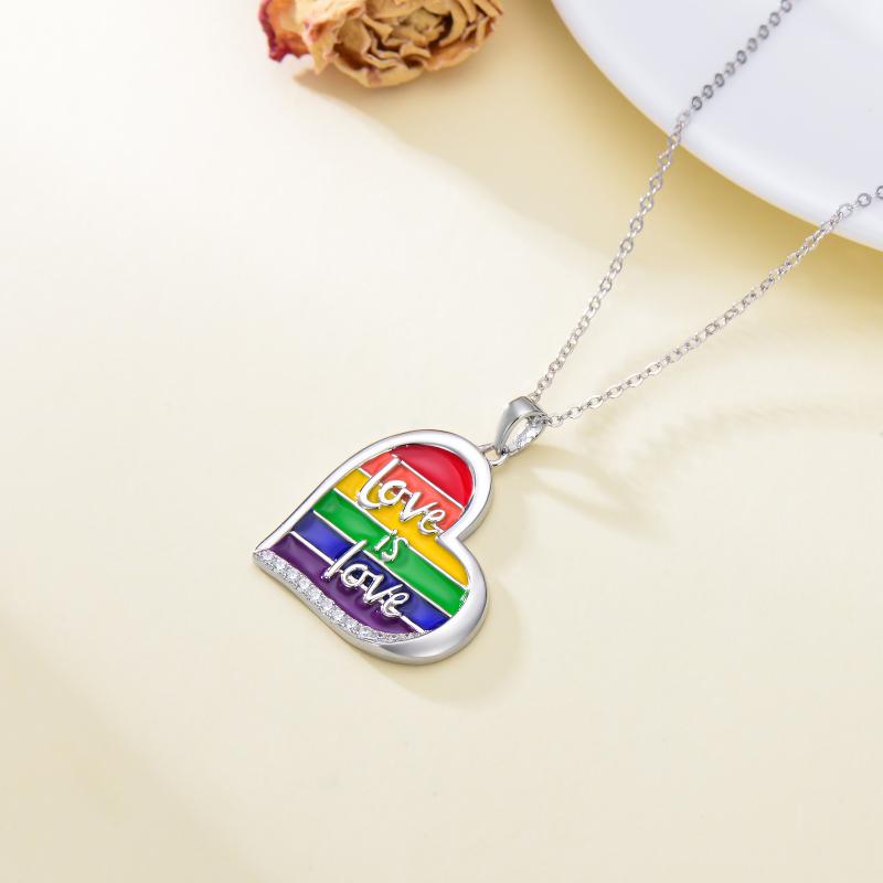 Love is Love Jewelry: A beautiful piece of jewelry that celebrates love in all its forms - Minihomy