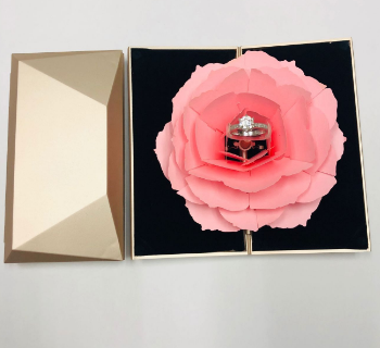 Valentine's Knot Proposal Ring Box Gift Packaging Box