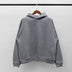 Classic Solid Color High Street Plus Fleece Hooded Sweater Men - Minihomy