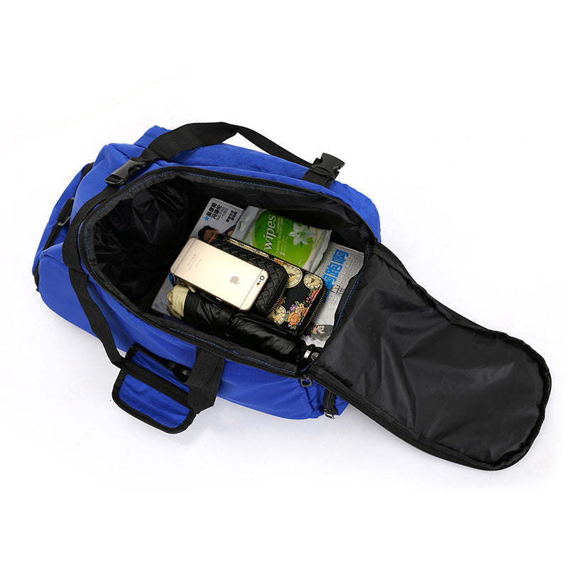 Fitness bag custom female sports training bag male travel bag double back shoulder yoga bag - Minihomy