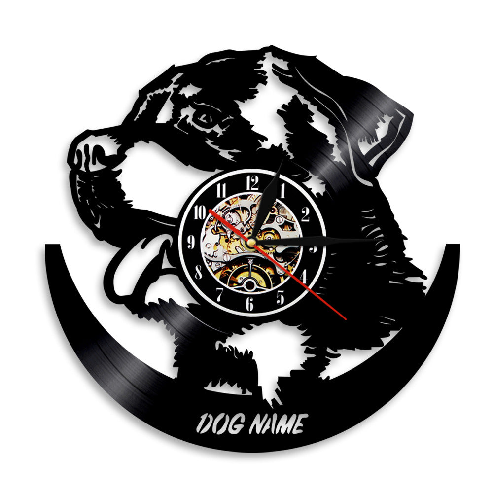 Wall Clock Dog Breed Gifts