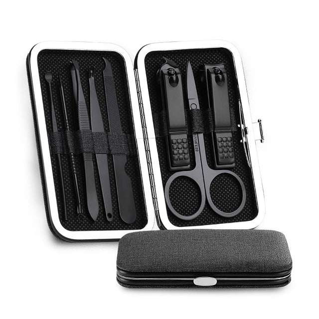 Manicure tool nail clipper 8 piece set - Minihomy