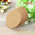 24 Piece Natural Cork Coasters - Minihomy