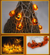 Halloween Decoration Pumpkin  Light  LED String Lights Lantern - Minihomy