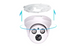 Surveillance camera night vision monitor