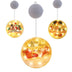 Christmas decoration hanging lights - Minihomy