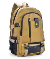 Men's Leisure Canvas Bag retro fashion school computer backpack - Minihomy