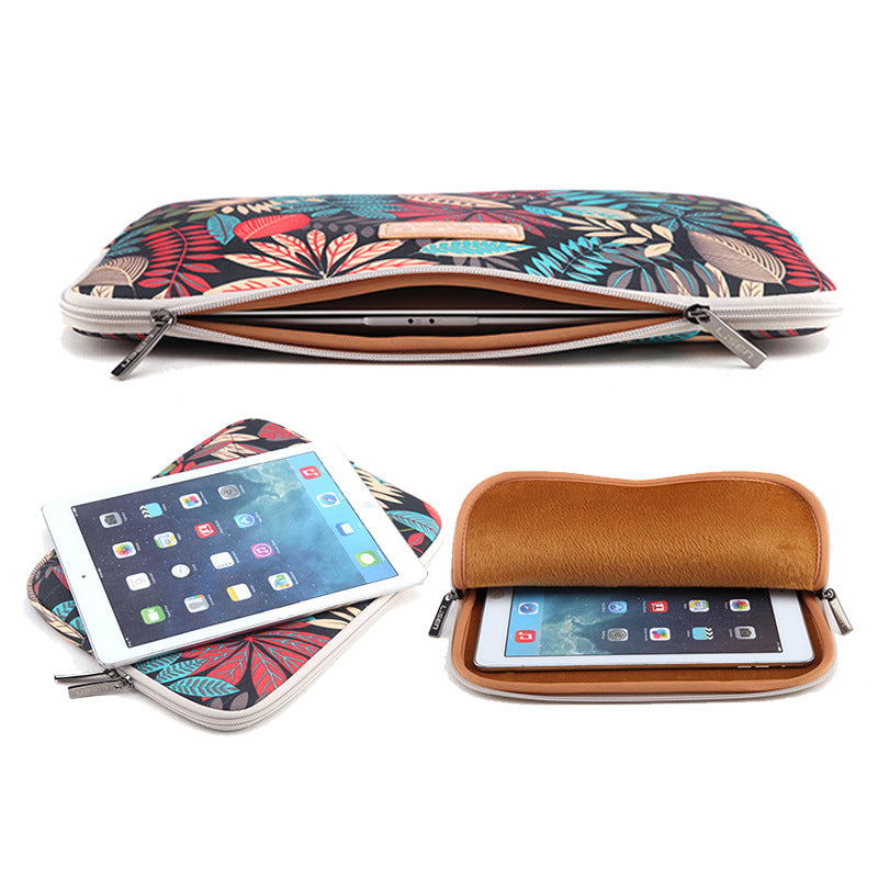 Colorful Leaf Notebook Sleeve Bag   Inch 15.6 Inch Computer Bag - Minihomy