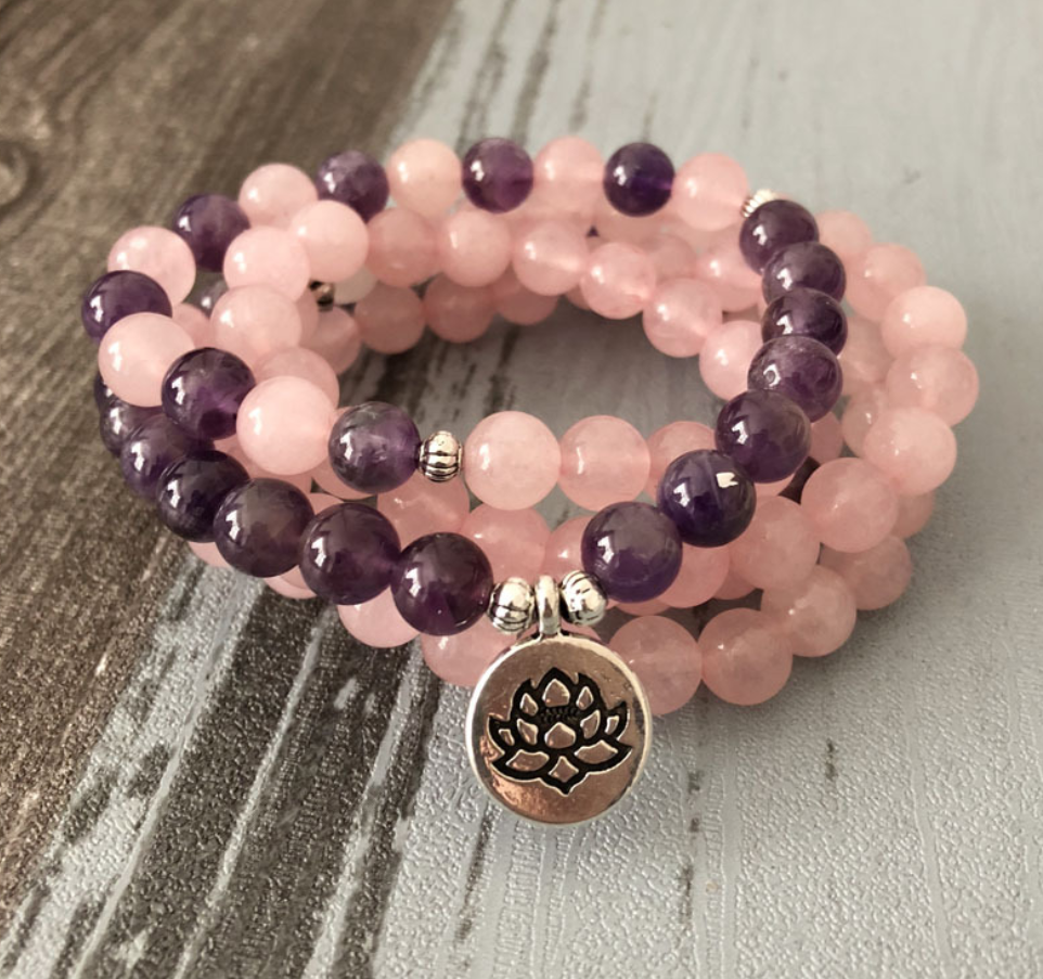 Amethyst Yoga   Bracelet - Minihomy