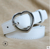 Retro love ladies belt thin Wild Korean belt women's decoration simple fashion pin buckle belt student - Minihomy