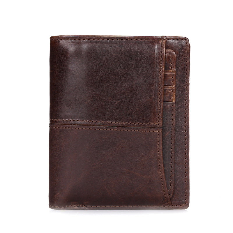 Men's leather purse for men's Leather Wallet - Minihomy