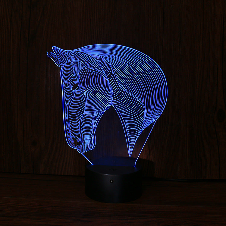 Horse's head LED night lights - Minihomy