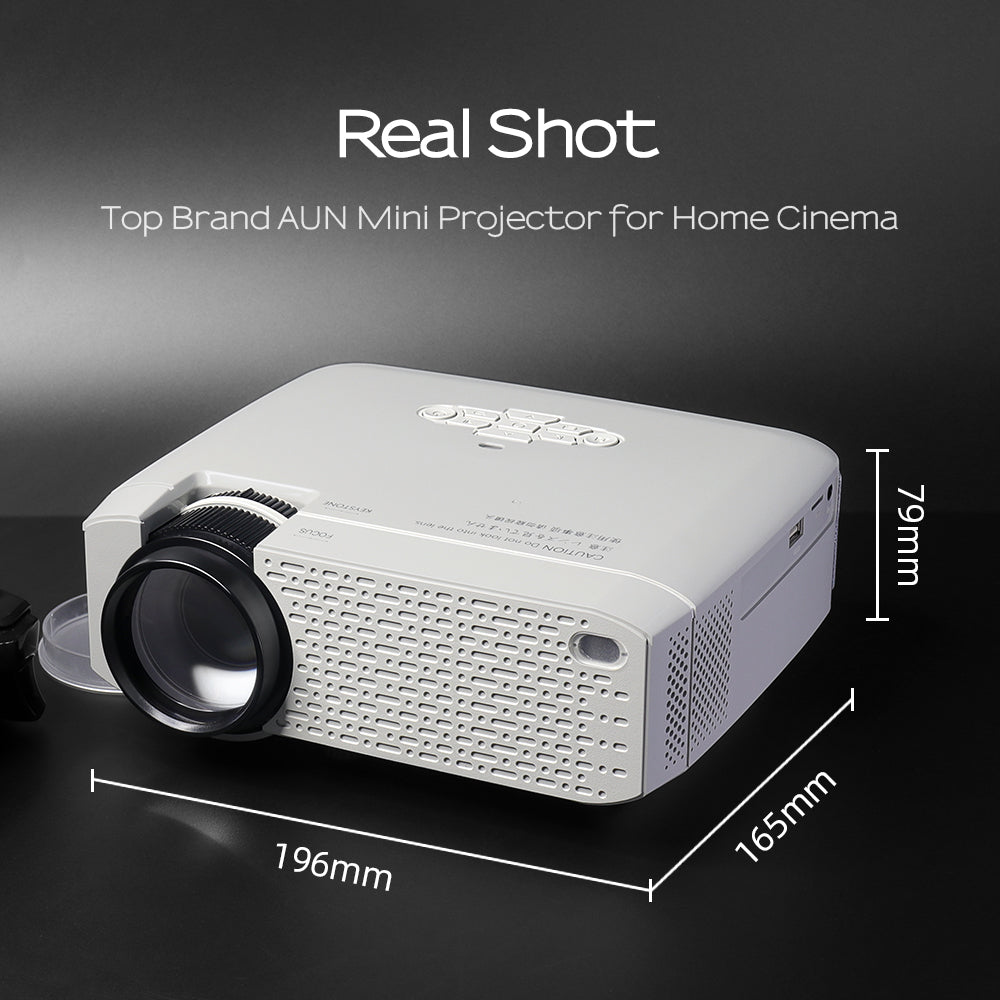 AUN mini projecteur LED D40W - Minihomy