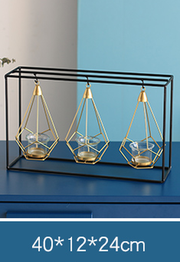 Creative Metal Candle Holder - Minihomy