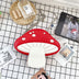 Cute Mushroom Bag Personality Cartoon Bag Chain Contrast Color Stitching Shoulder Bag - Minihomy