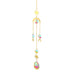 Crystal Sun Catcher Moon Star Wind Chime Pendant - Minihomy