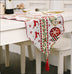 Christmas decorations knitting cloth table flag - Minihomy