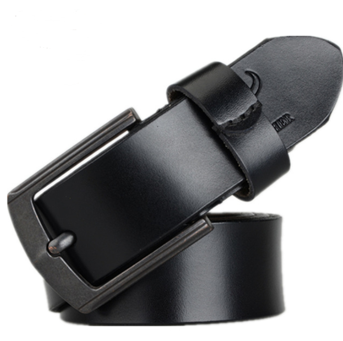 Dynamic buckle leather belt - Minihomy