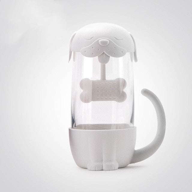 Cute Office Cat Tea Separate Water Cup - Minihomy