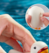 Baby Bath Toys Cute Cartoon Goose Dolphin Swimming Wind-up Clockwork Infant Children Water Toys Gifts Kids Showering Toys - Minihomy