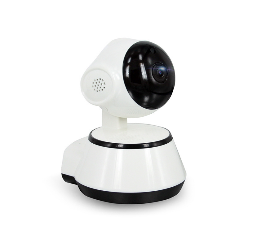 Wireless surveillance camera has a card reader wifi home phone wide-angle panorama 1 million pixels