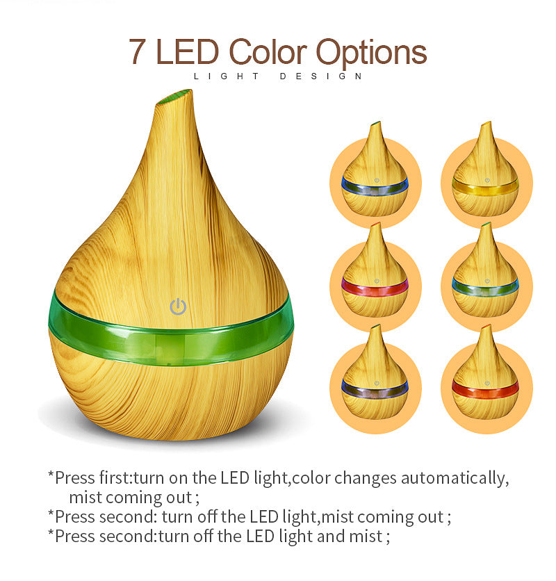 LED Essential Oil Diffuser - Minihomy