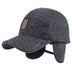 Men's middle-aged and elderly woolen hats winter outdoor - Minihomy