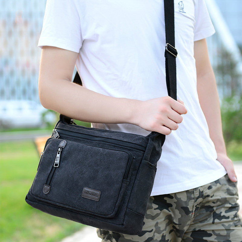 Canvas shoulder bag - Minihomy