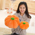 Plush Cushion Plush Toy Halloween Pumpkin Shape Pillow Cushion - Minihomy