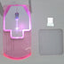 Creative Ultra-thin Transparent 2.4GHz Wireless Optical Luminous Mouse for PC Laptop - Minihomy