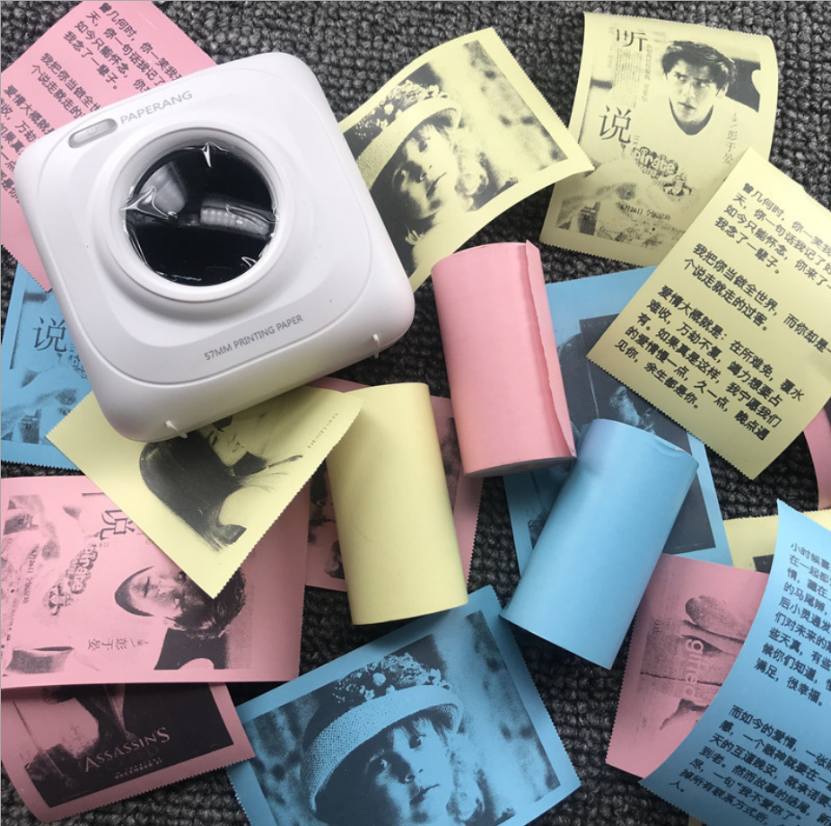 PerPage Mini Wireless Portable Thermal Printer paper - Minihomy