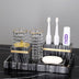 Marble Light Luxury Bathroom Wash Set Simple Five-piece Set - Minihomy