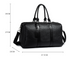 Spot  neutral travel bag, business portable big bag, solid color single shoulder hand-woven bag