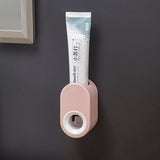 Punch-free toothbrush toothpaste rack - Minihomy