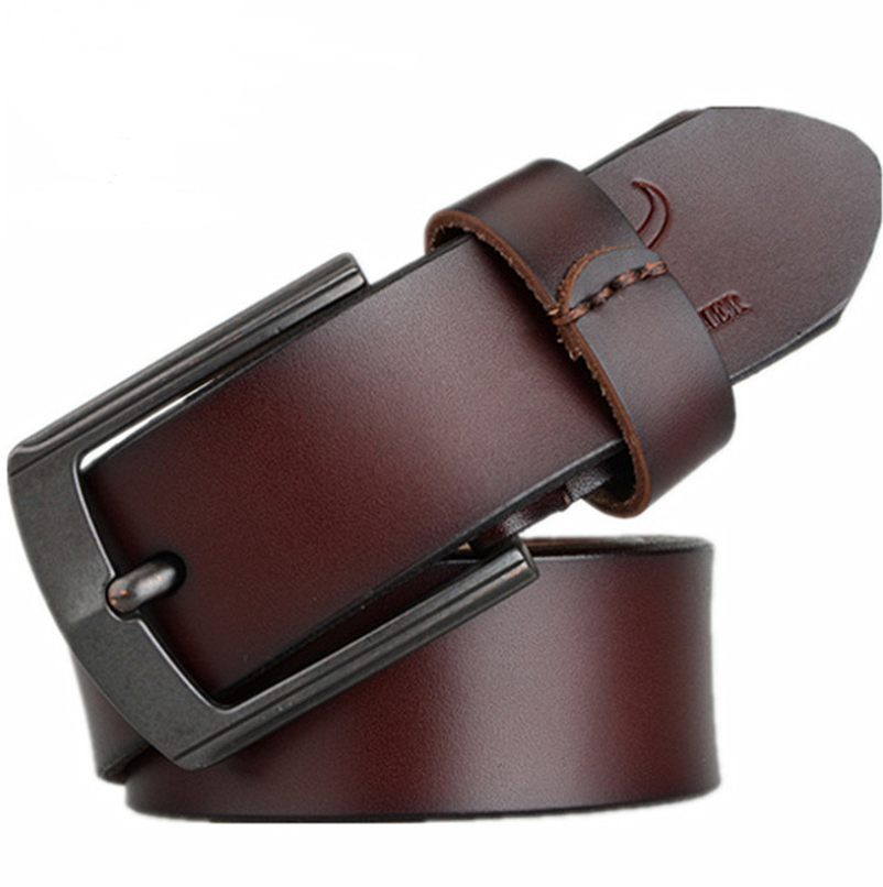 Dynamic buckle leather belt - Minihomy