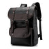 Backpack PU leather student bag - Minihomy