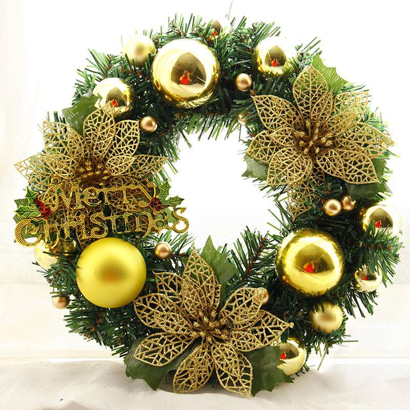 Christmas Wreath Home Decor For Home Garden Decorations - Minihomy