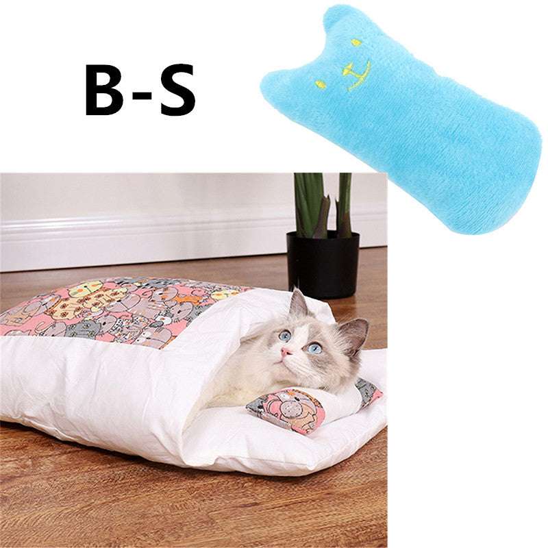 Cat Litter Winter Warm Closed Removable And Washable Quilt - Minihomy