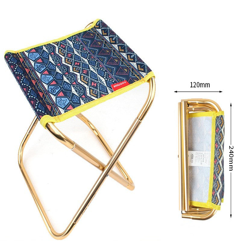 Aluminum Alloy Outdoor Folding Chair - Minihomy