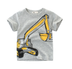 Children's Boys Cotton T-shirt Men's Treasure In Children's Short Sleeves - Minihomy