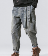 Punk Stretch Bike Denim Jogger style Jeans