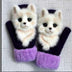 Cartoon Animal Autumn And Winter Warm Mittens - Minihomy