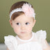 Handmade flower children with baby hair accessories - Minihomy