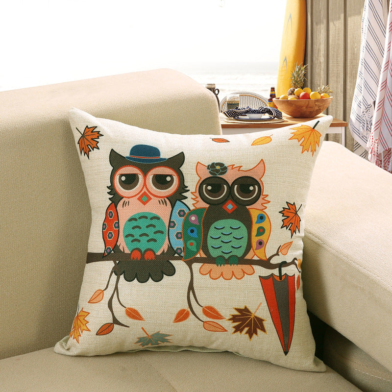 Printed Sofa Cushion Cover - Home Decoration